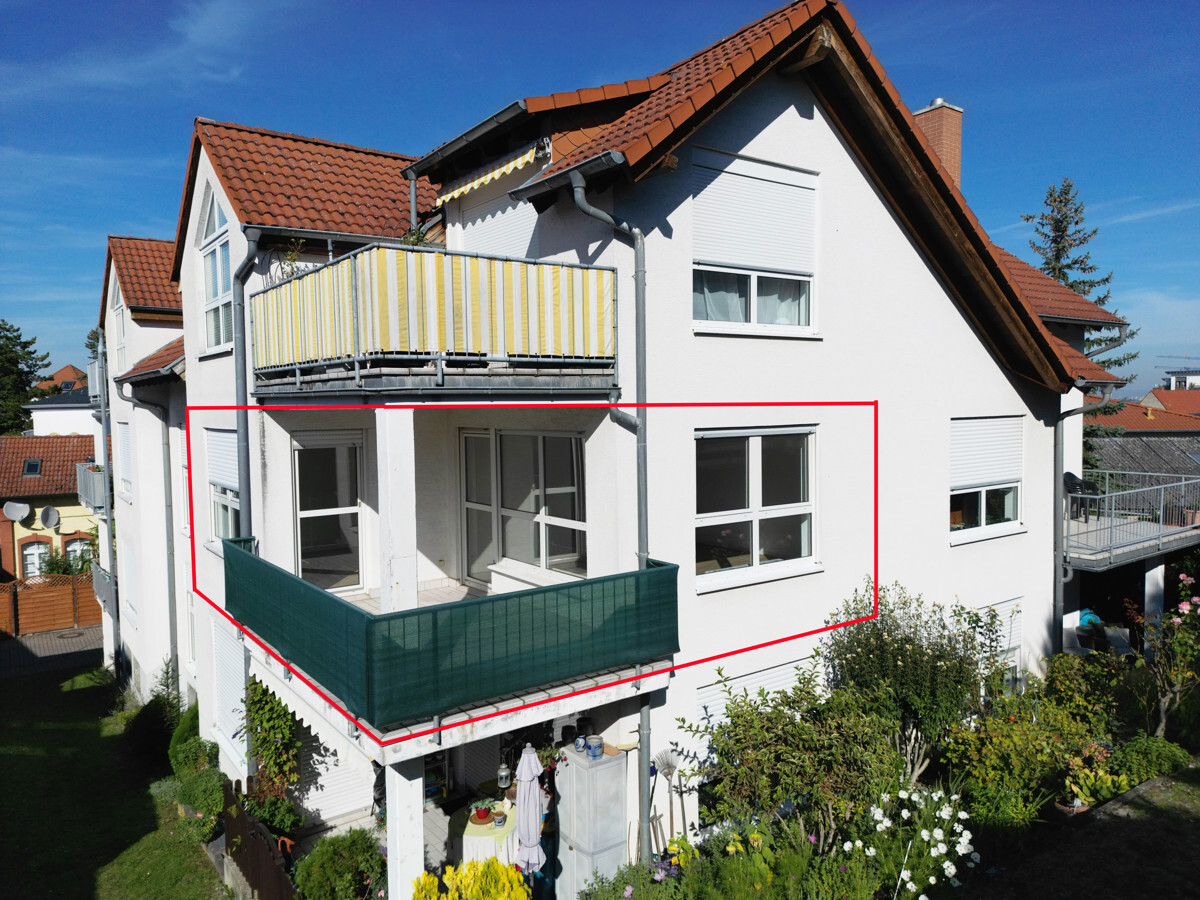 Renovierte 3 Zimmer Wohnung mit großzügigem Balkon in Bad Dürkheim