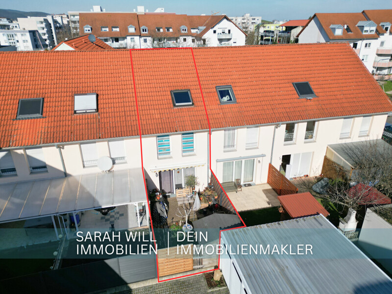 Niedrigenergie-Reihenmittelhaus mit 2 Stellplätzen und Südgarten in Neustadt