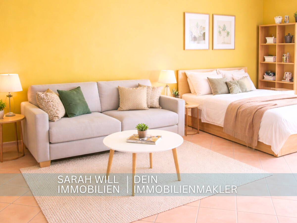 Zentrales 1-Zimmer Apartment mit Dachterrasse und Balkon in Neustadts Altstadt