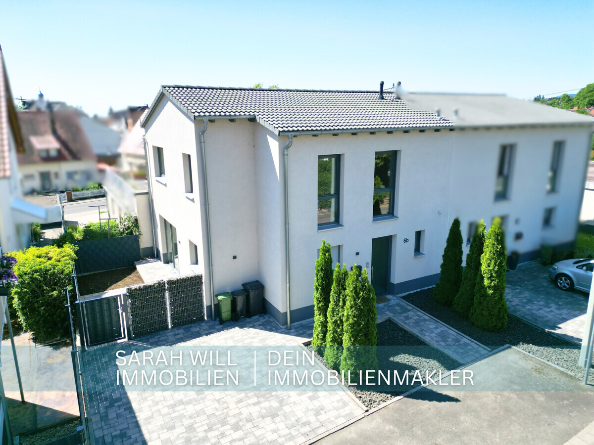 Reserviert: Einzugsbereite Doppelhaushälfte mit EBK in zentraler Lage (Sackgasse) von Edenkoben