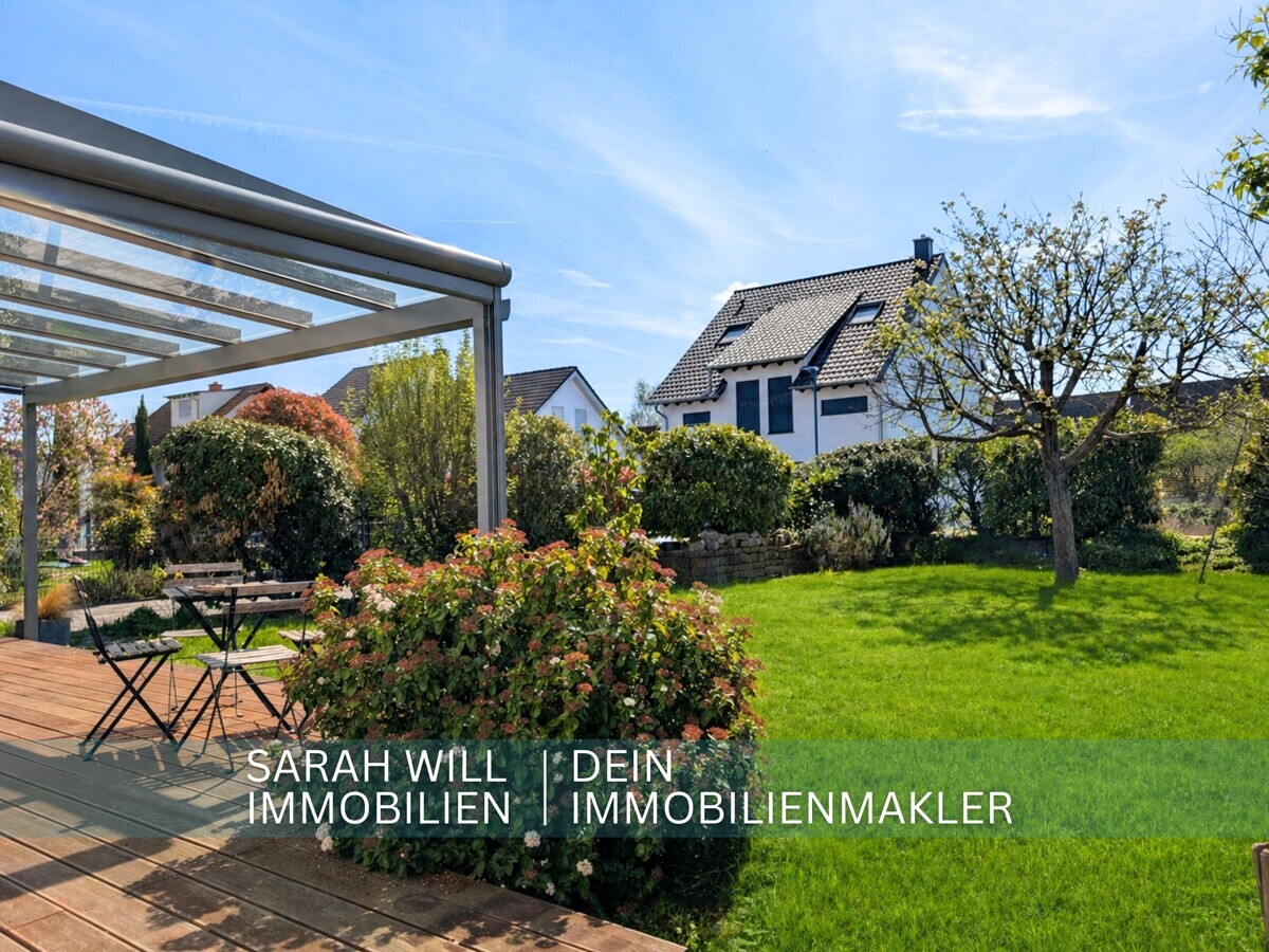 **VERKAUFT** Familienhaus nahe Speyer mit herrlichem Südgarten