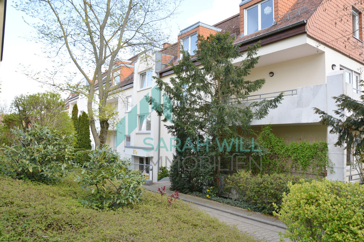 Großzügige Hochparterre Wohnung mit 47 m² Südterrasse in gefragter Lage von Hambach