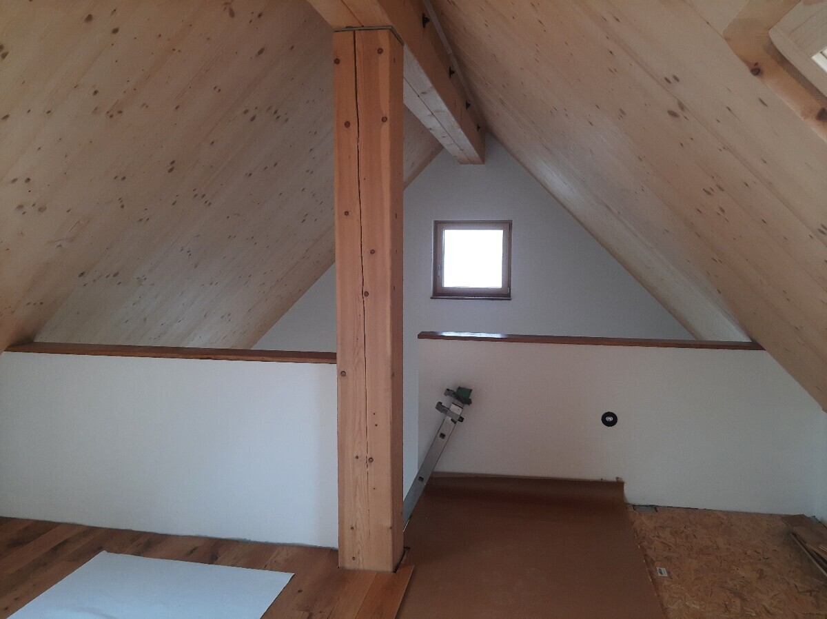 Treppenabgang Empore  (im Bau) 