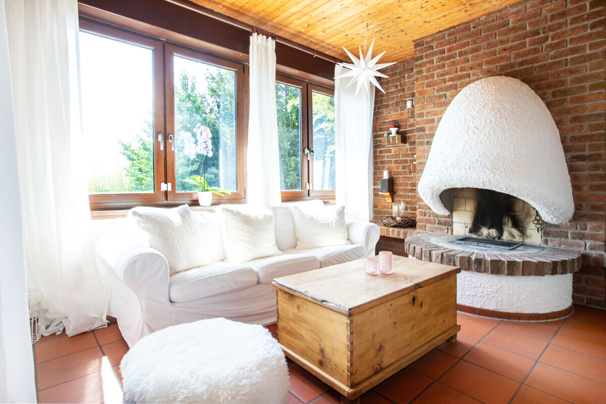 Gemütliches Kaminzimmer 
