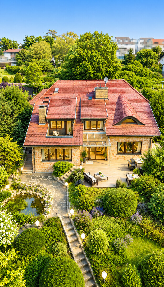 Haus von oben visualisiert- Version 2