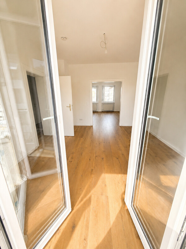 Blick ins Wohnzimmer