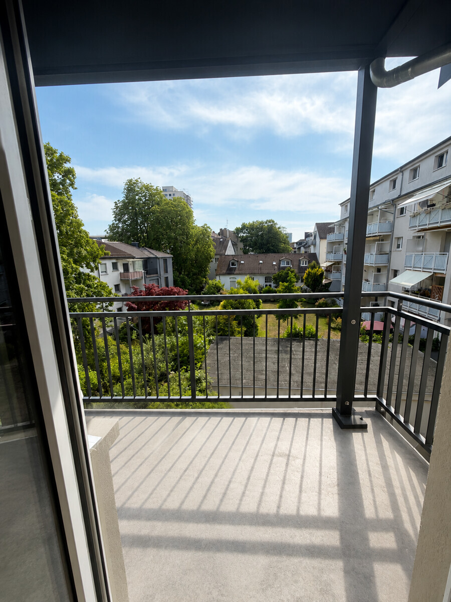 Ausblick Balkon