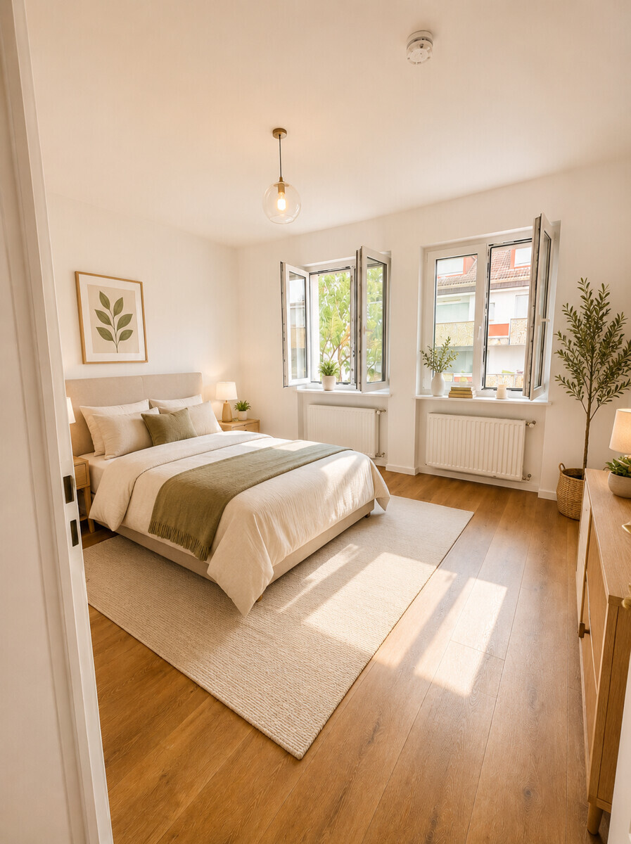 Schlafzimmer Visualisierung
