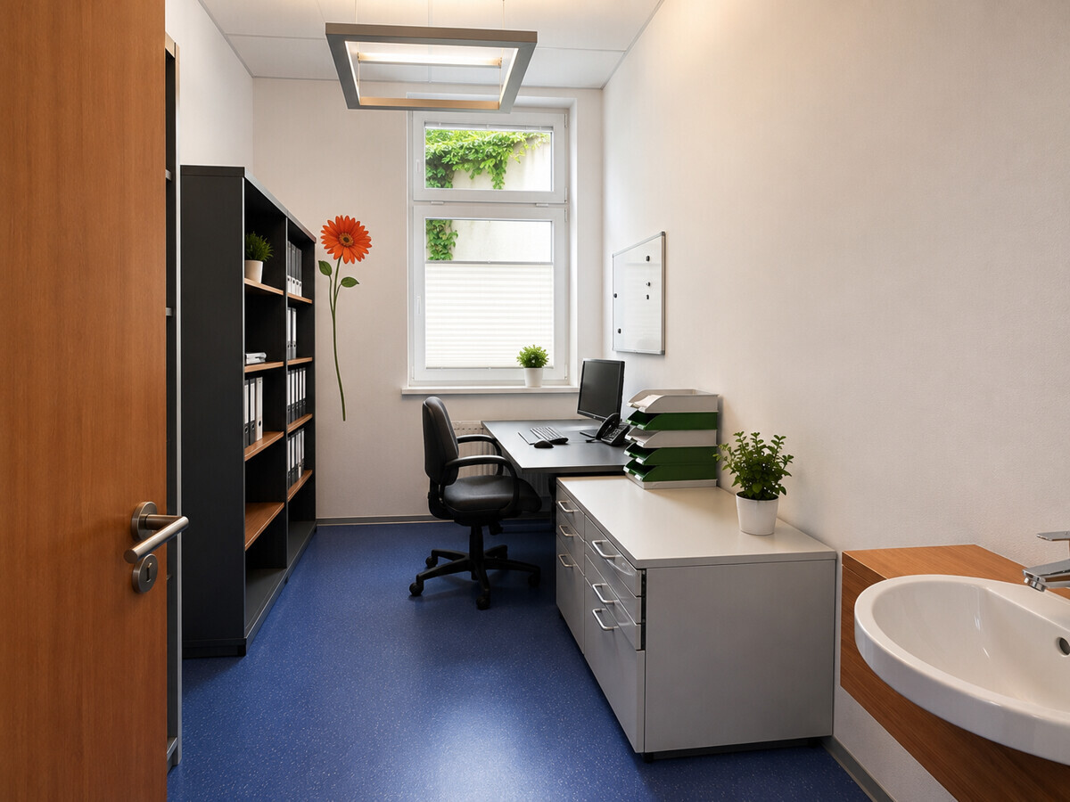 Büro: Behandlung