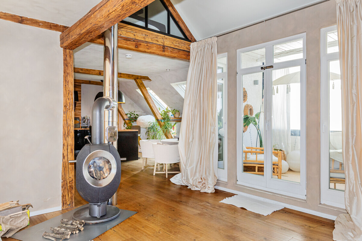 Blick in Küche