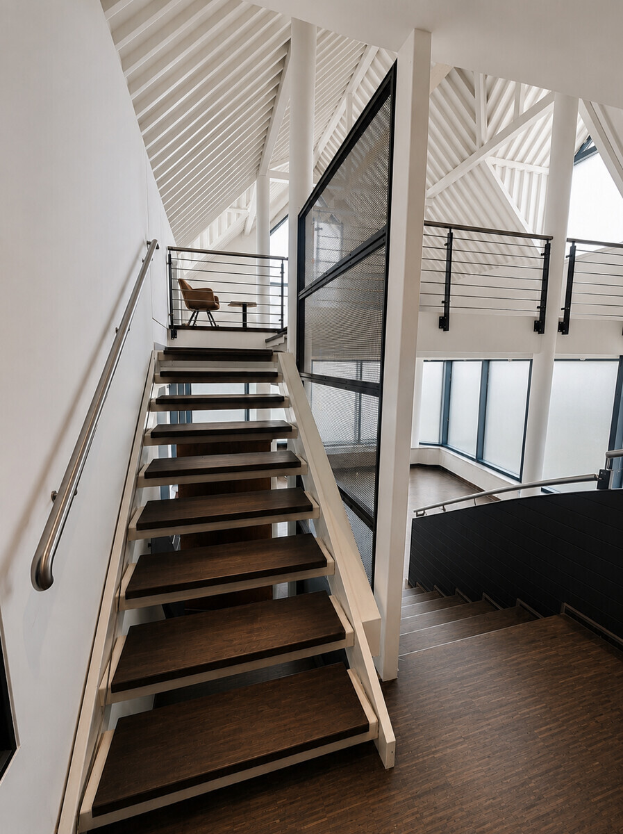 Treppe zur Empore