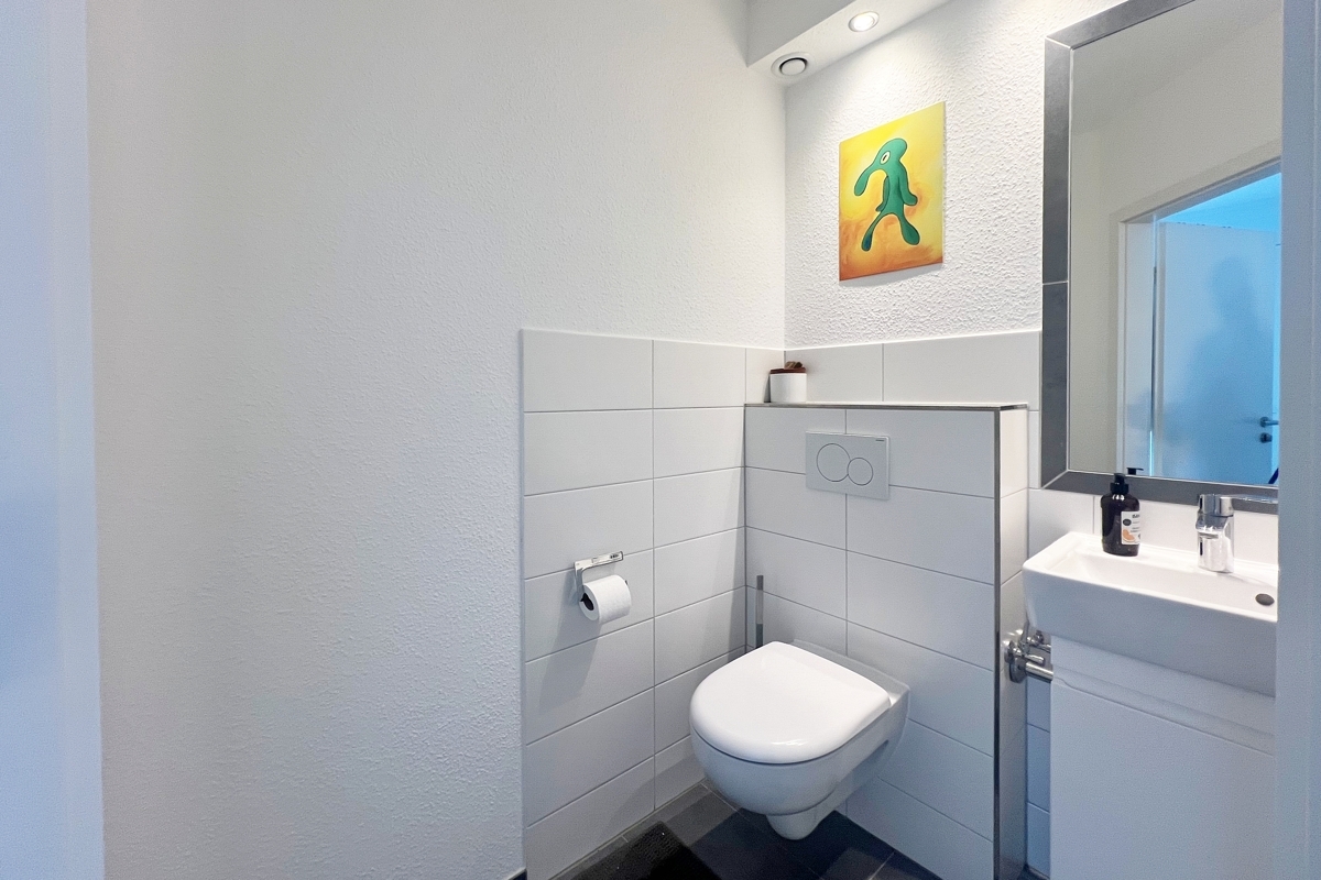 Gäste-WC im Eingangsbereich