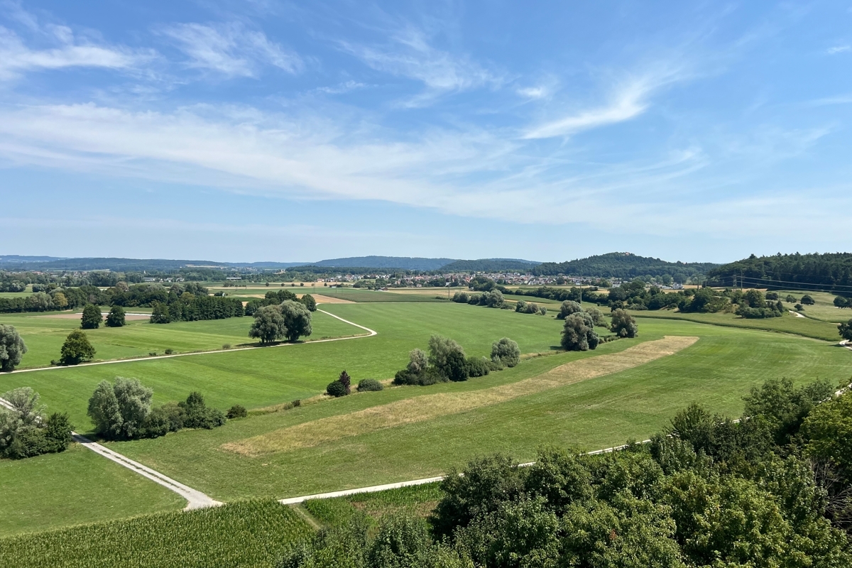 Ausblick Balkon