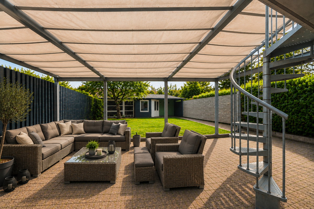 Terrassenvisualisierung