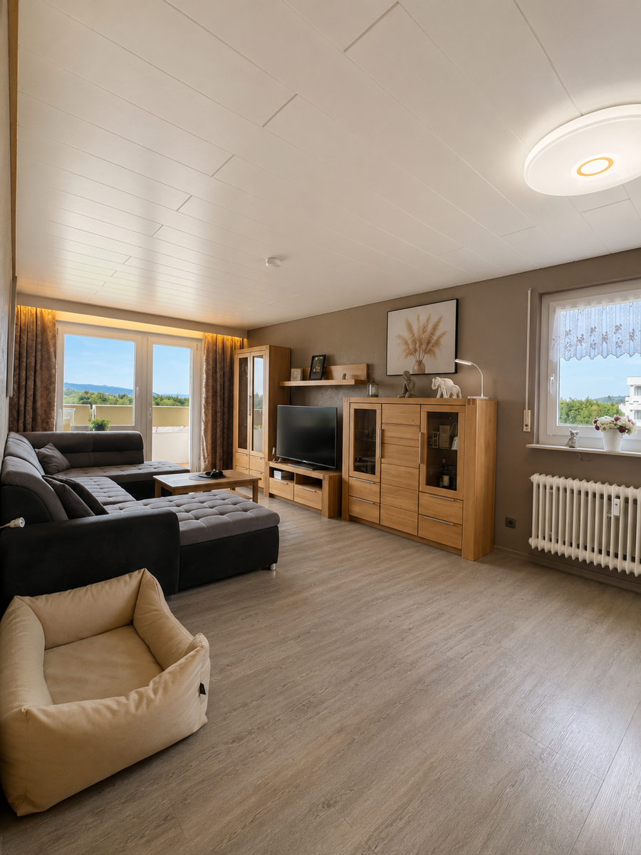 Wohnzimmer Ansicht 1
