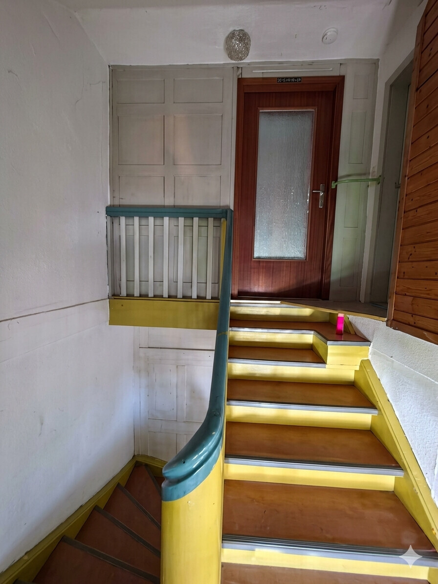 Treppe ins Dachgeschoss