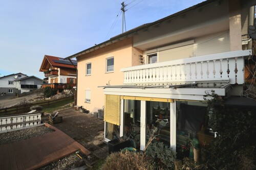 Hausansicht Süd-West-Ausrichtung