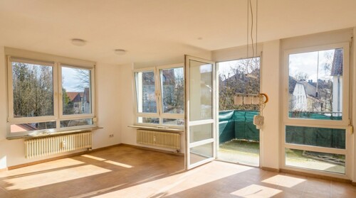 Lichtdurchfluteter Wohnbereich