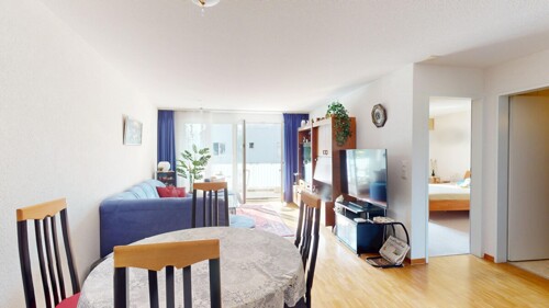 Essbereich und Wohnzimmer