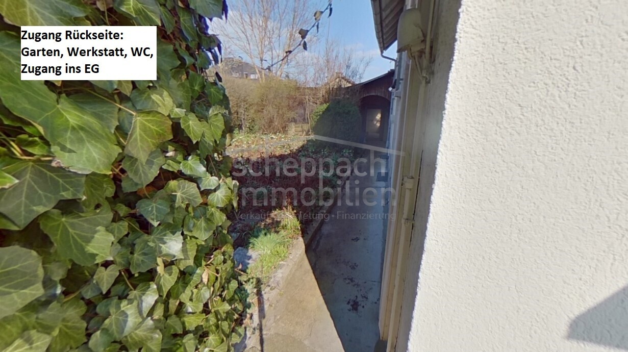 13 Außen Zugang Rückseite