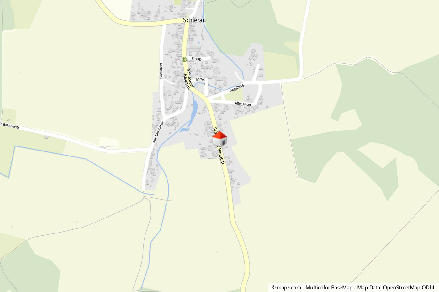 Geolyzer Kartenausschnitt