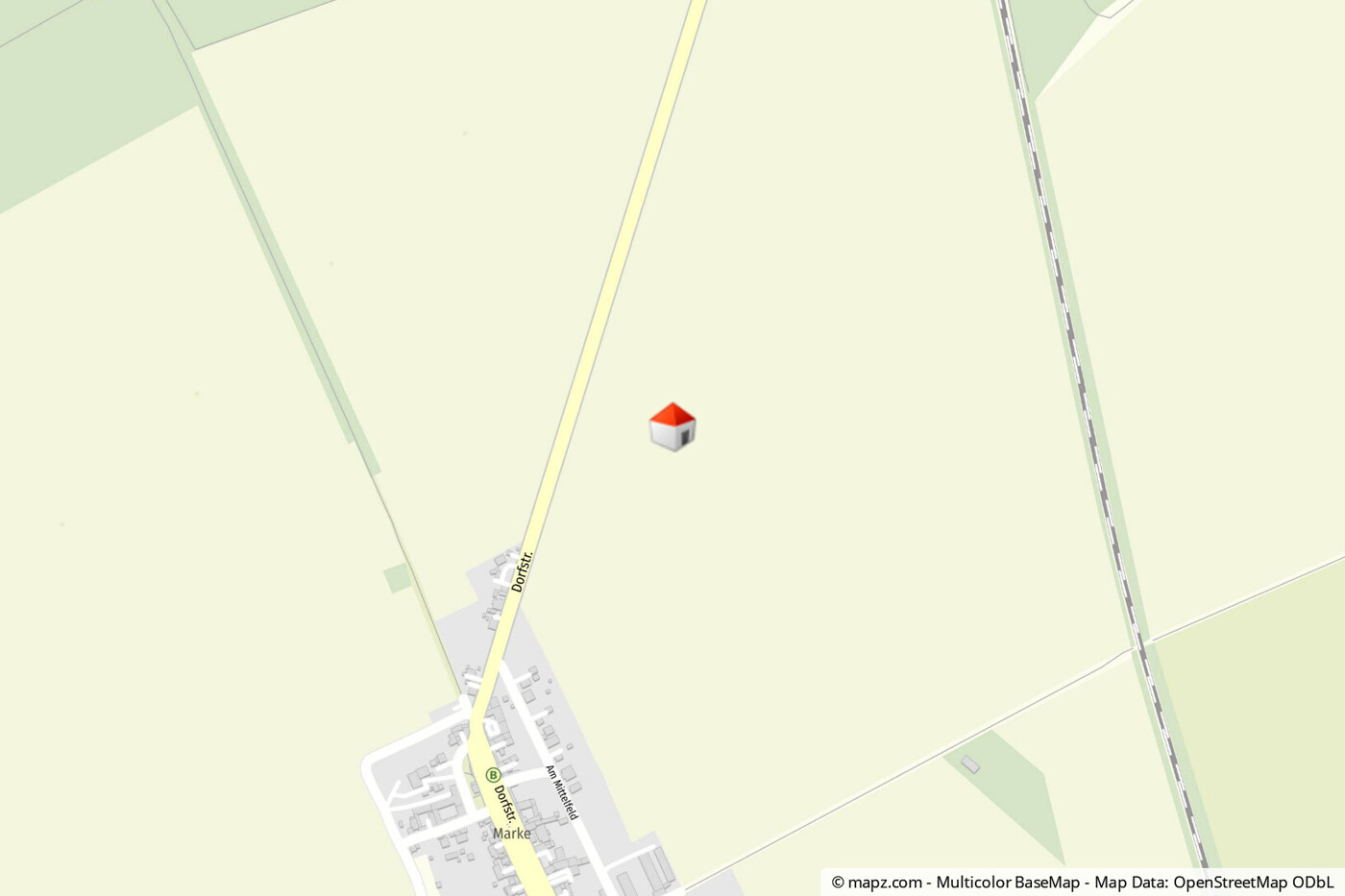 Geolyzer Kartenausschnitt