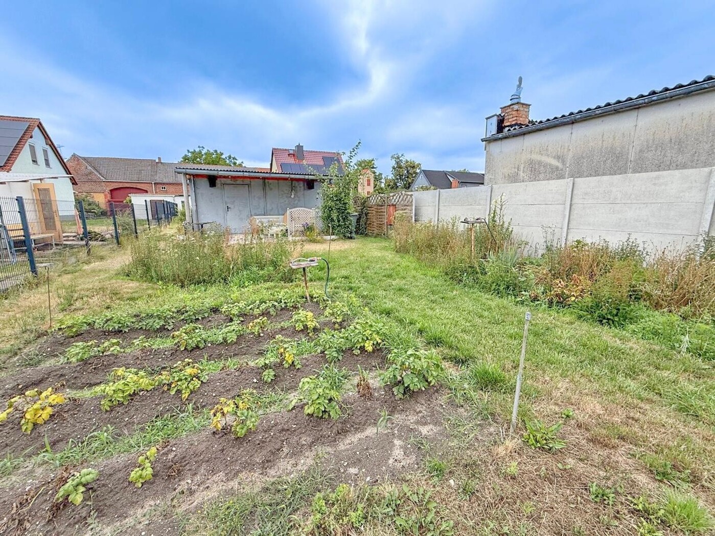 separater Gartenbereich