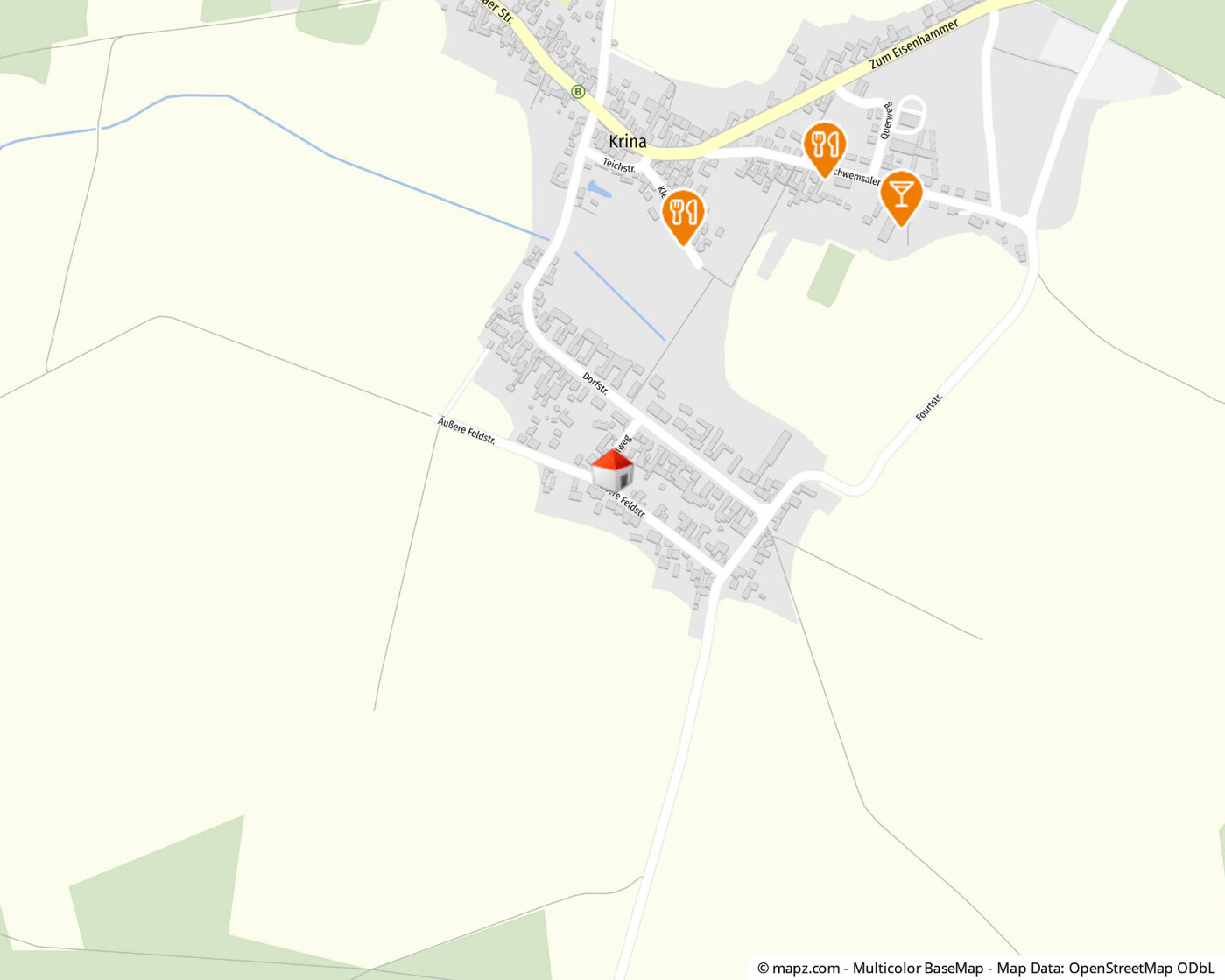 Geolyzer Kartenausschnitt