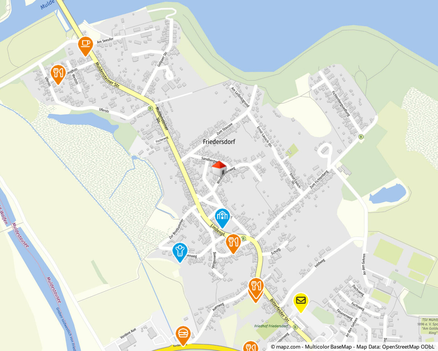 Geolyzer Kartenausschnitt