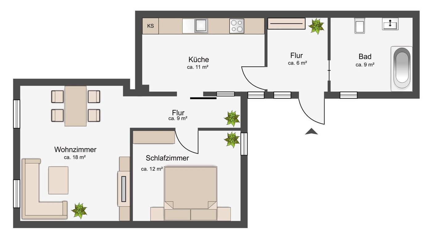3. Wohnung