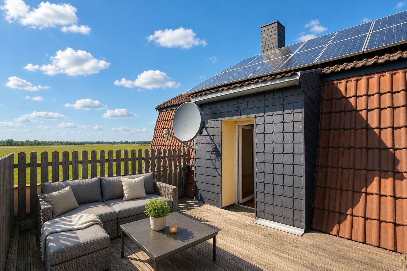 Dachterrasse | Home Staging
