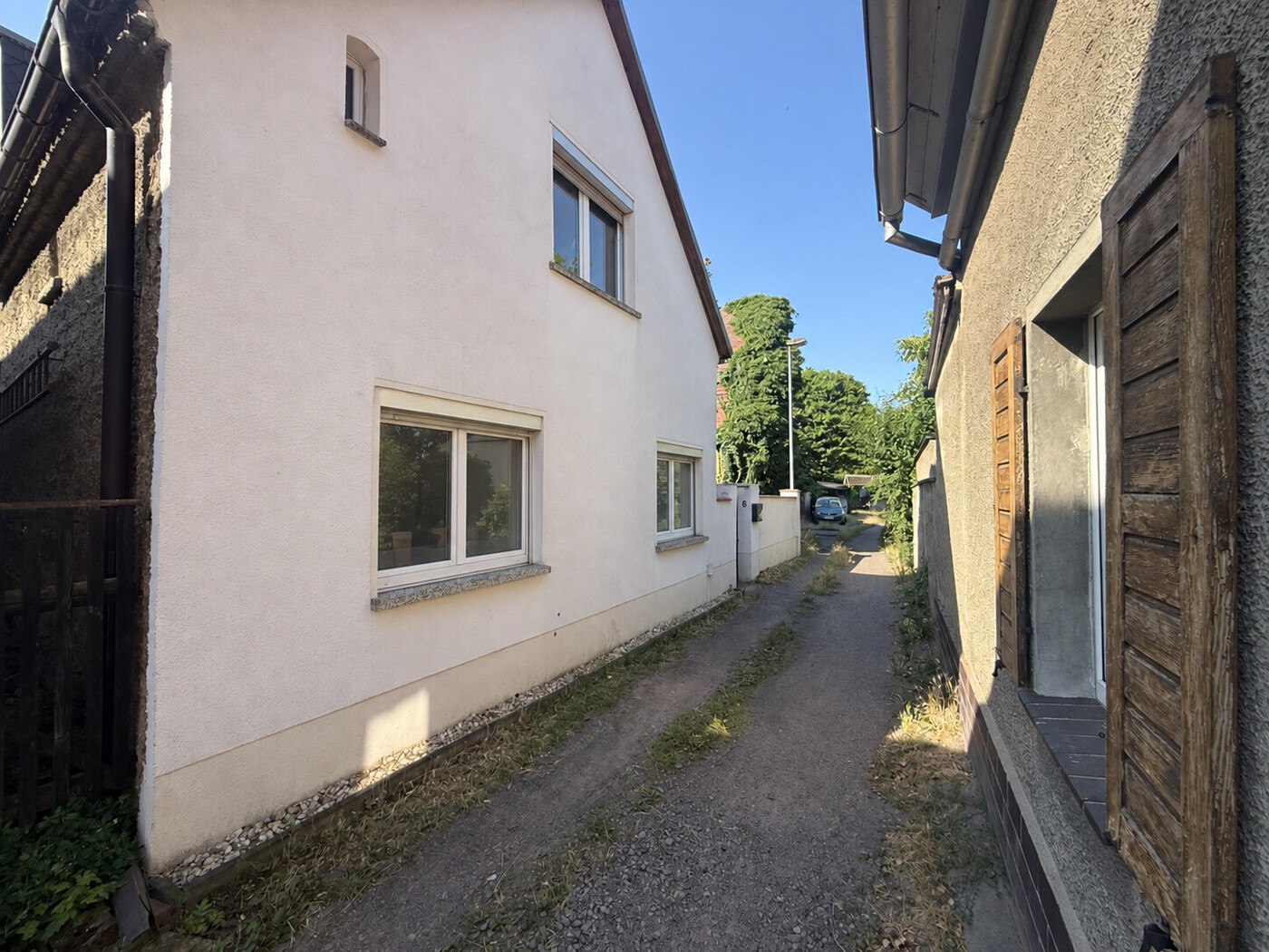 Zugang zum Haus