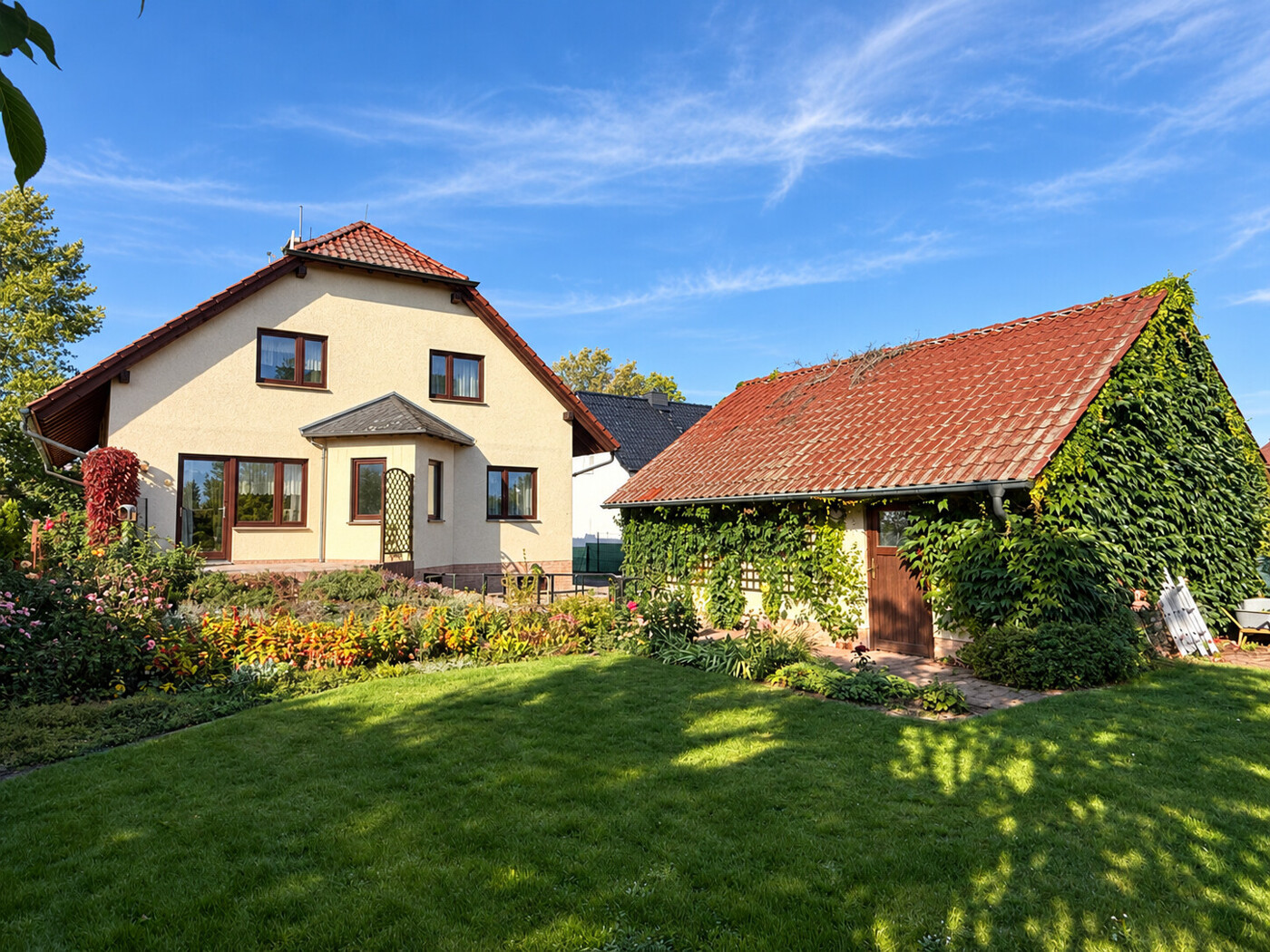 Blick vom Garten