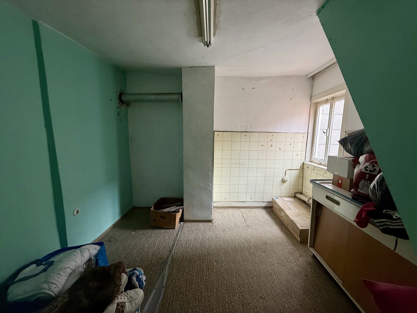 Wohnung über Friseur