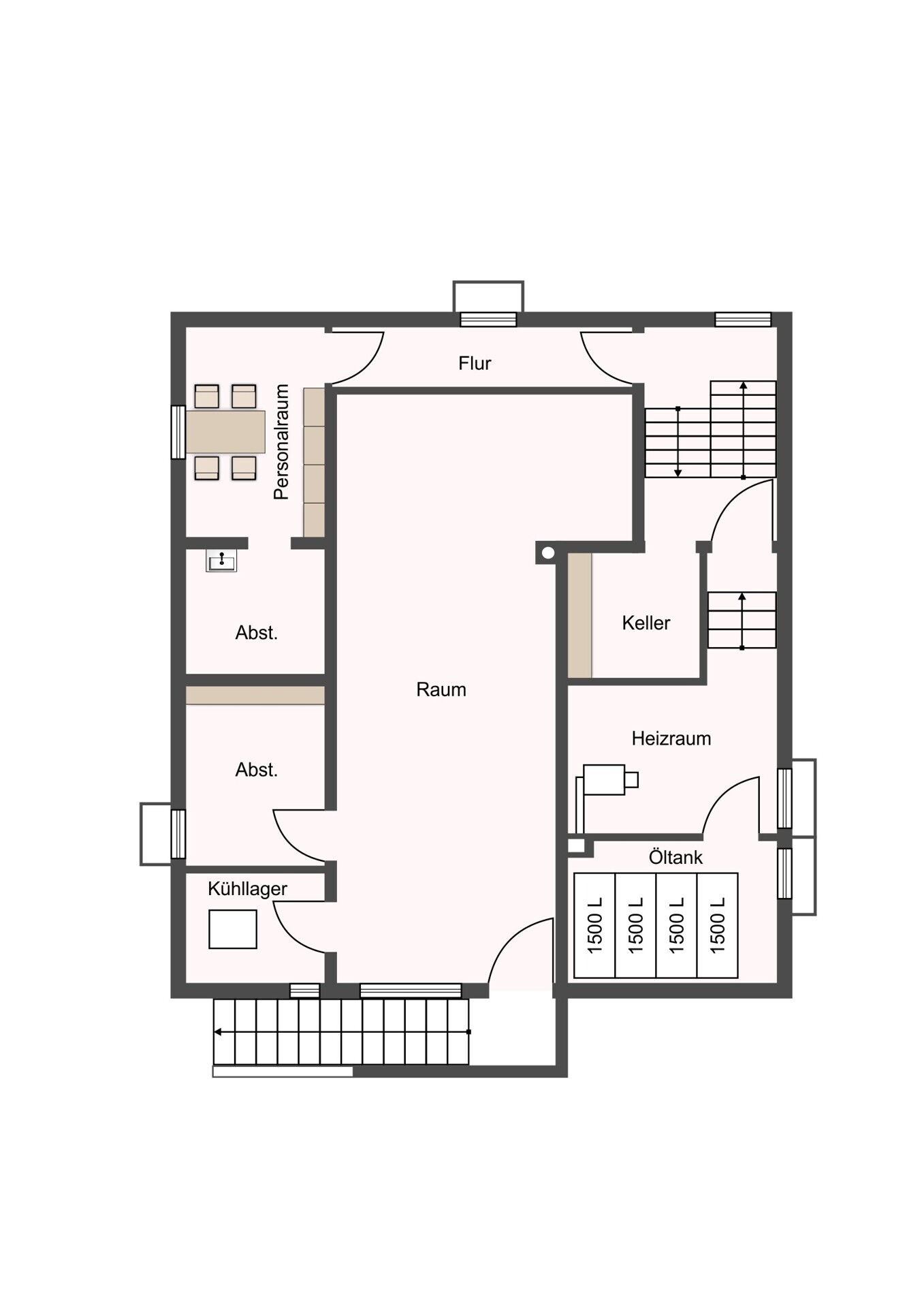 Grundriss Kellergeschoss