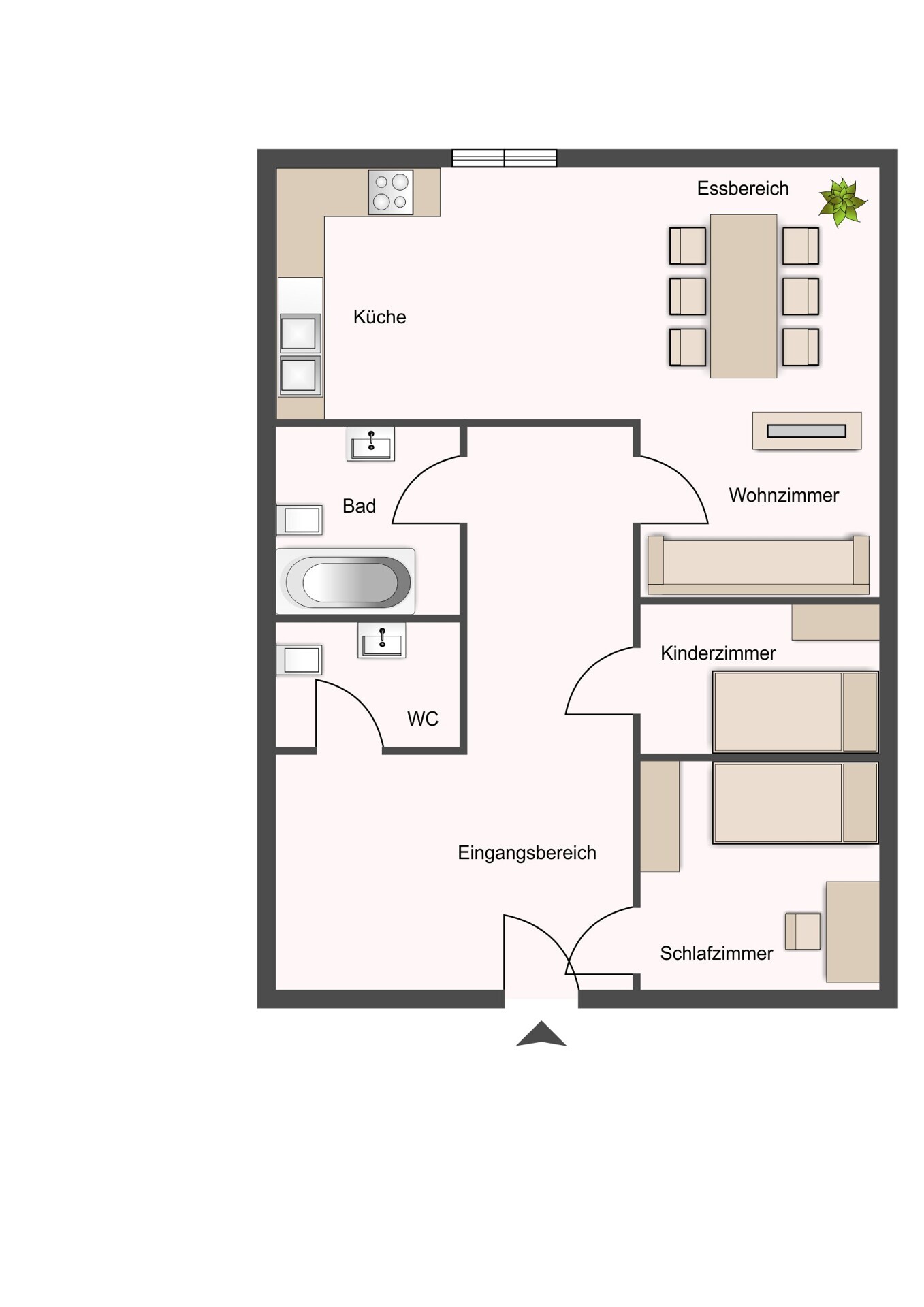 Grundriss Dachgeschoss