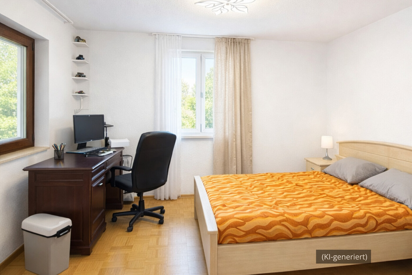 Schlafzimmer KI-Generiert