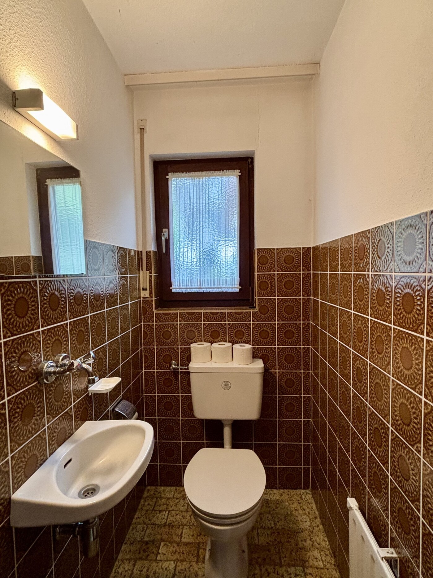 WC im Erdgeschoss