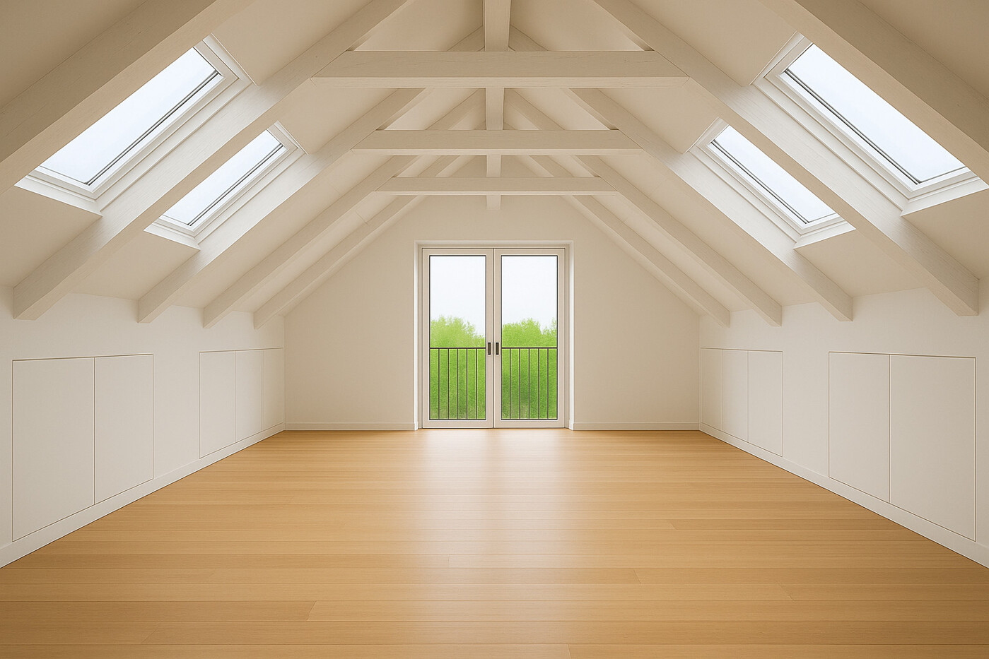 Dachgeschoss visualisiert