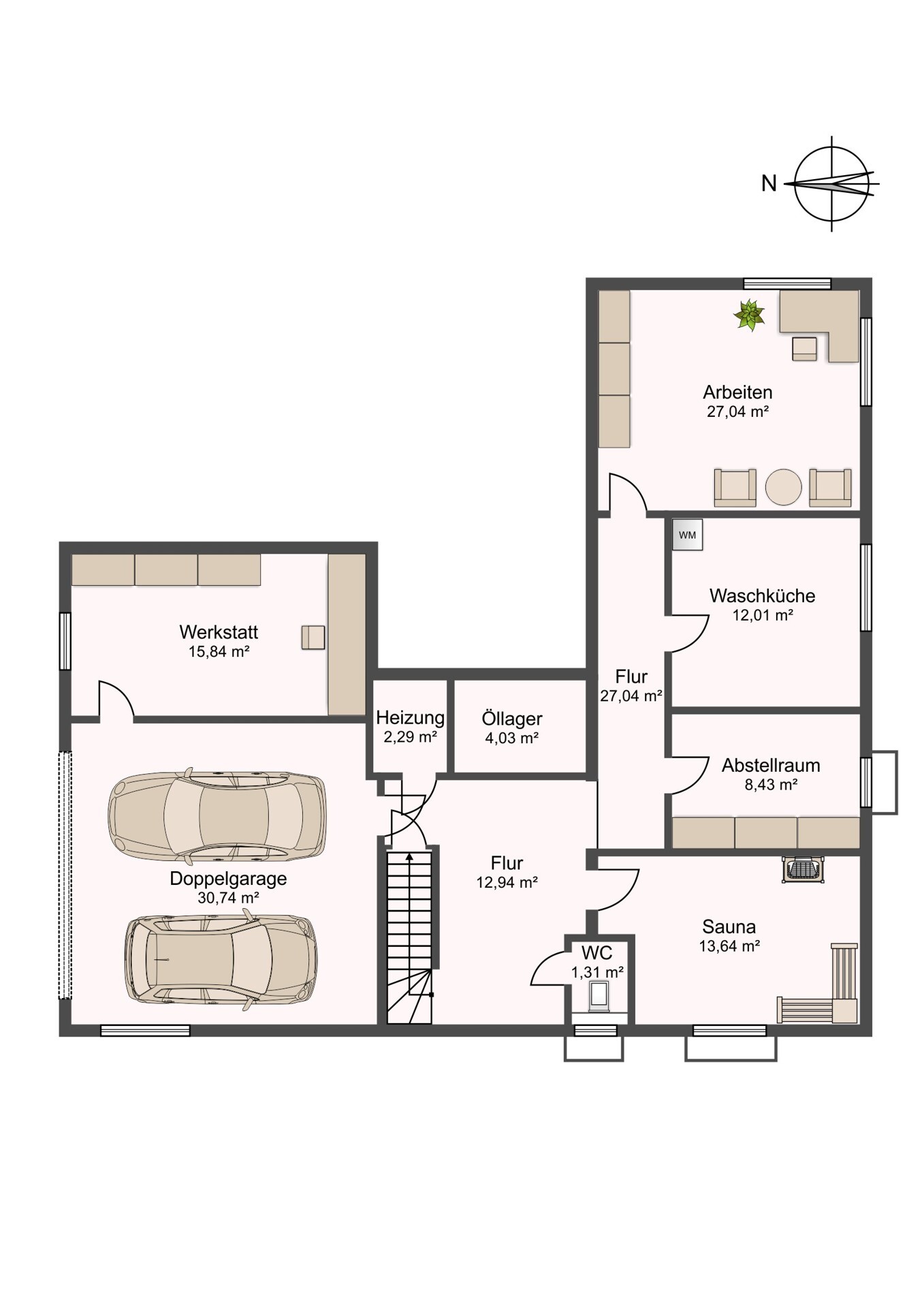 Grundriss Kellergeschoss