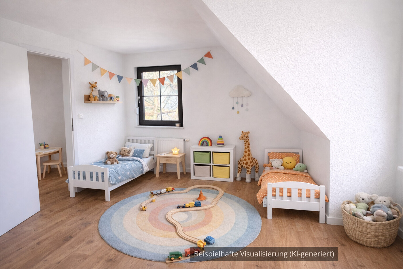 Kinderzimmer KI Visualisierung