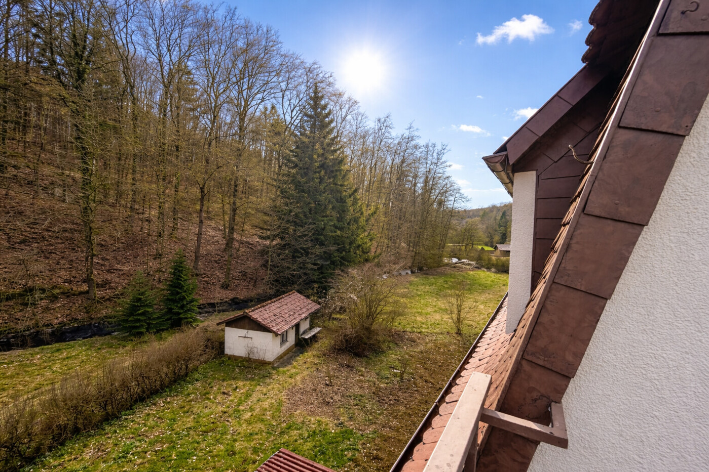 Aussicht Balkon 2. OG 