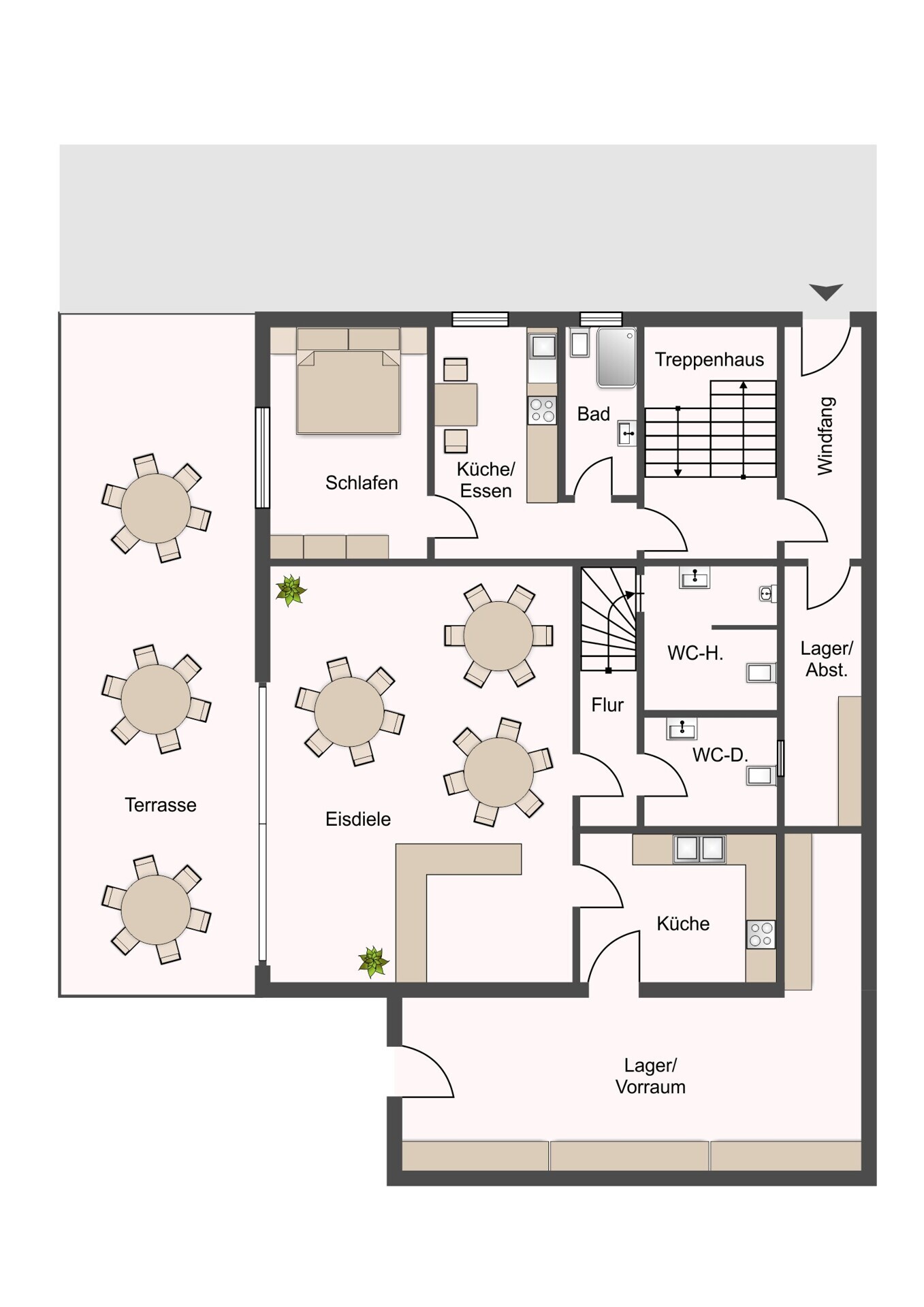 Grundriss Erdgeschoss