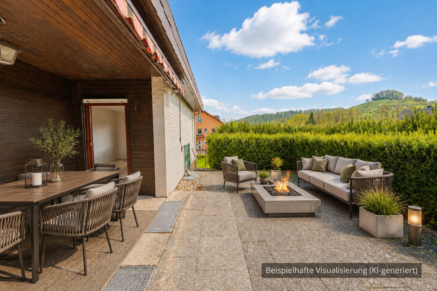 Terrasse (KI-generiert)