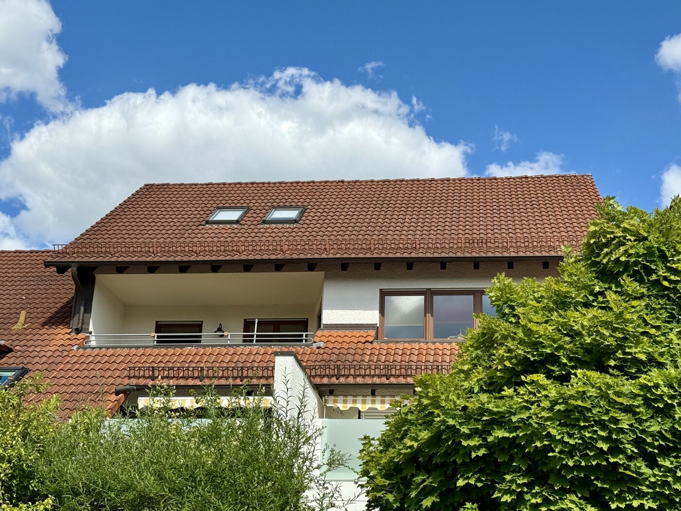 Außenansicht Balkon