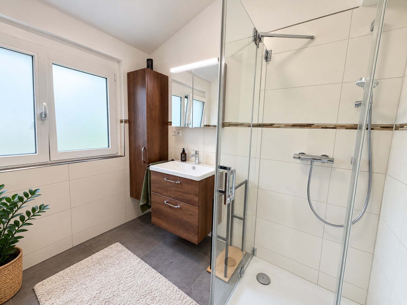 Badezimmer Dachgeschoss 