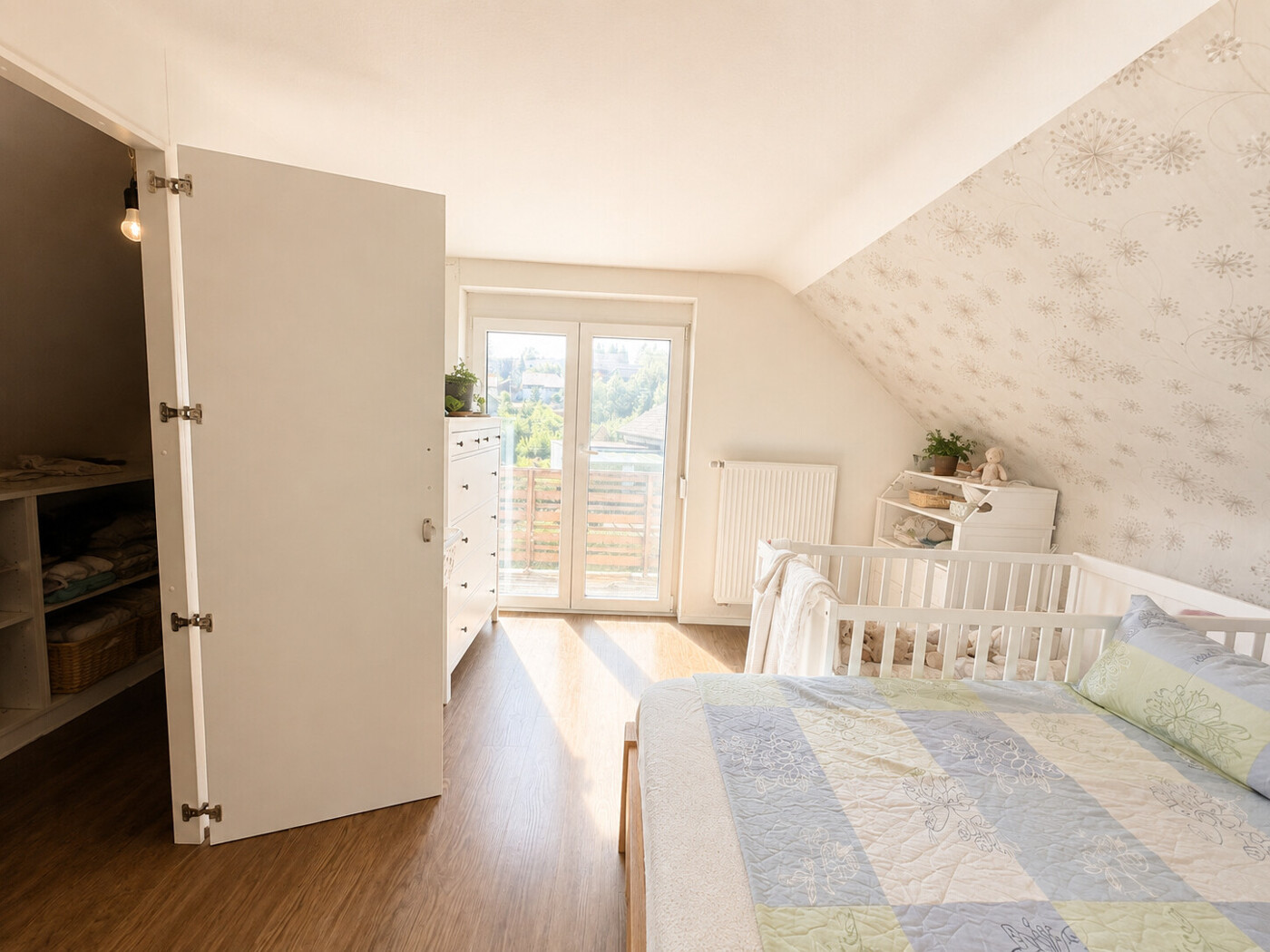 Schlafzimmer KI-generiert