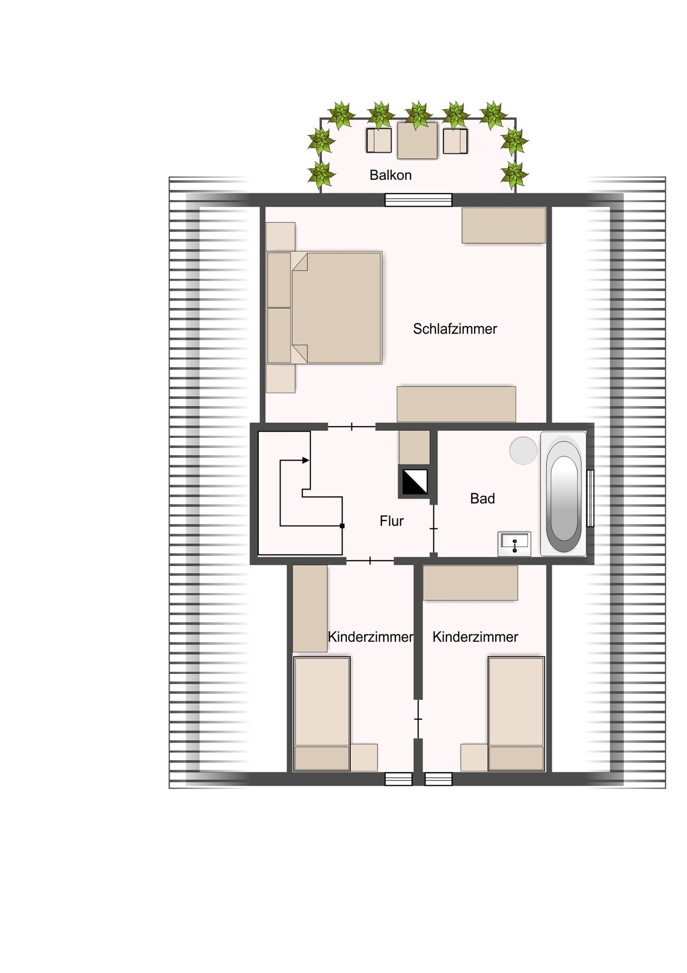 Grundriss Dachgeschoss