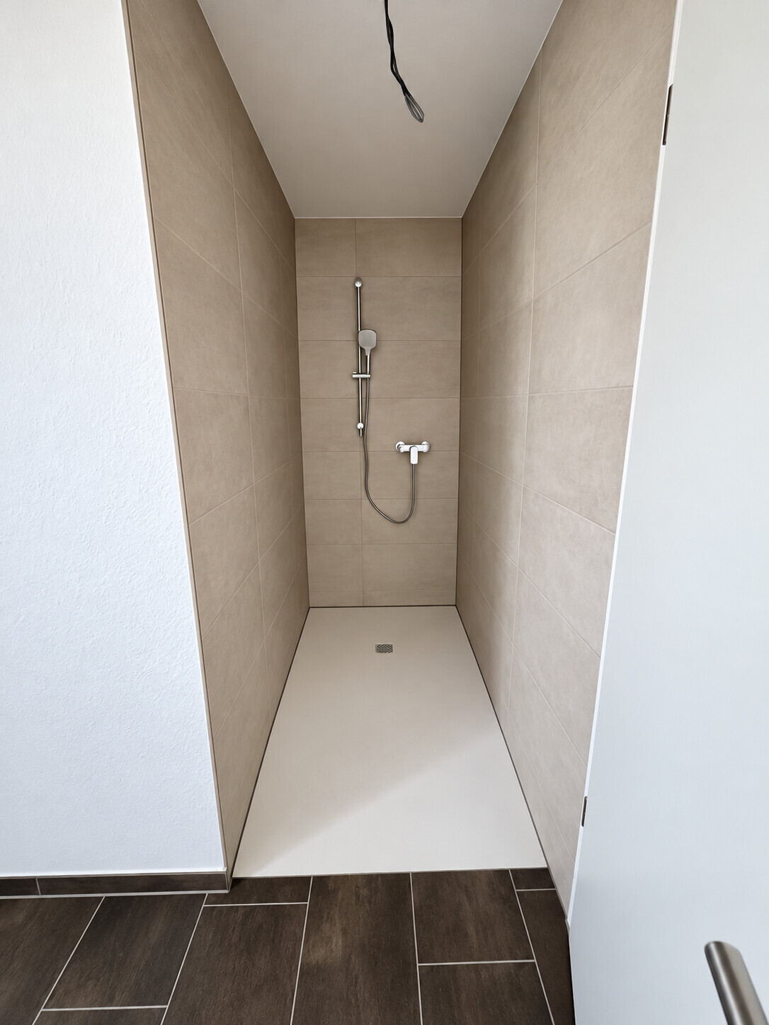 Dusche im Badezimmer