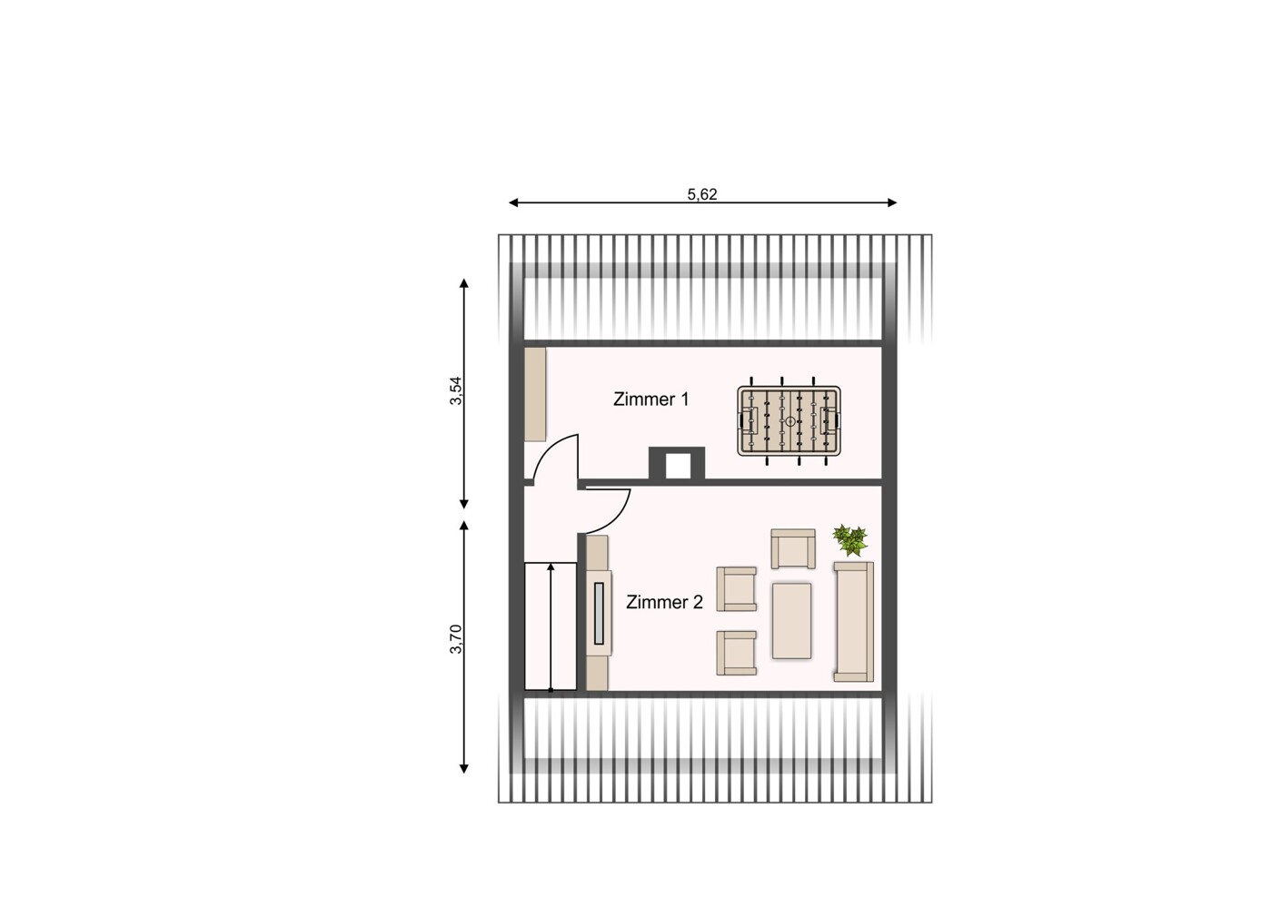 Grundriss Dachgeschoss